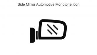 Side Mirror Automotive Monotone Icon In Powerpoint Pptx Png And Editable Eps Format