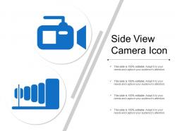 Side view camera icon