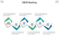 Siem banking ppt powerpoint presentation file deck cpb