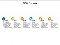 Siem console ppt powerpoint presentation styles slide portrait cpb
