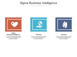 Sigma business intelligence ppt powerpoint presentation pictures images cpb