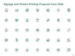 Signage And Posters Printing Proposal Powerpoint Presentation Slides
