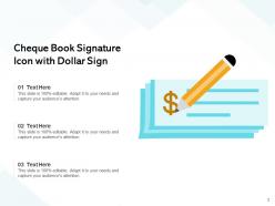 Signature Icon Agreement Dollar Sign Fountain Digital Electronic Declaration