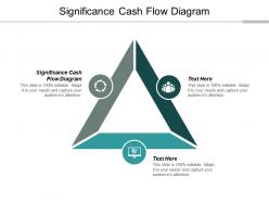 Significance cash flow diagram ppt powerpoint presentation show format cpb