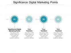 Significance digital marketing points ppt powerpoint presentation model templates cpb