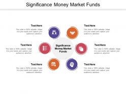 Significance money market funds ppt powerpoint presentation slides styles cpb