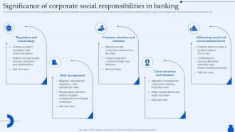 Significance Of Corporate Social Responsibilities In Ultimate Guide To Commercial Fin SS