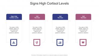 Signs High Cortisol Levels In Powerpoint And Google Slides Cpb