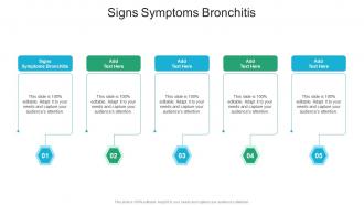 Signs Symptoms Bronchitis In Powerpoint And Google Slides Cpb