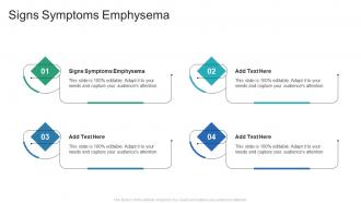 Signs Symptoms Emphysema In Powerpoint And Google Slides Cpb