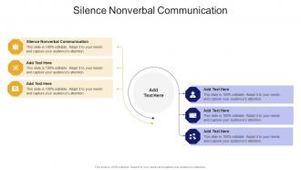 Silence Nonverbal Communication In Powerpoint And Google Slides Cpb