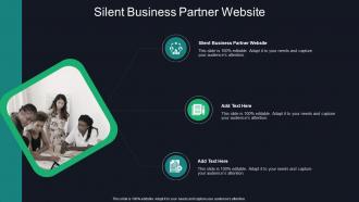 Silent Business Partner Website In Powerpoint And Google Slides Cpb