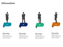 Silhouettes communication business ppt powerpoint presentation infographic template example