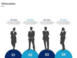 Silhouettes communication ppt powerpoint presentation show professional