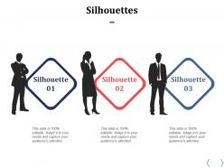 Silhouettes formal ppt powerpoint presentation inspiration designs download