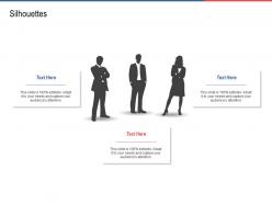 Silhouettes l2099 ppt powerpoint presentation icon outfit