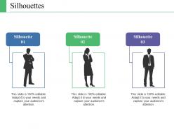 Silhouettes powerpoint slide presentation guidelines