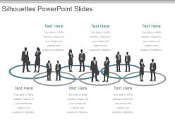 Silhouettes powerpoint slides