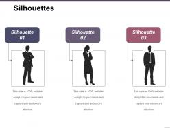 Silhouettes powerpoint slides templates