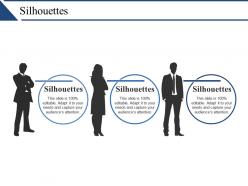 Silhouettes ppt example