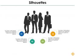 Silhouettes ppt inspiration layouts
