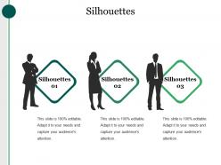 Silhouettes ppt presentation examples