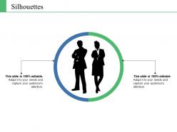 Silhouettes ppt show themes