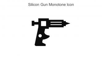 Silicon Gun Monotone Icon In Powerpoint Pptx Png And Editable Eps Format