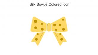 Silk Bowtie Colored Icon In Powerpoint Pptx Png And Editable Eps Format