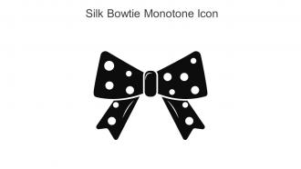 Silk Bowtie Monotone Icon In Powerpoint Pptx Png And Editable Eps Format
