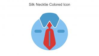 Silk Necktie Colored Icon In Powerpoint Pptx Png And Editable Eps Format