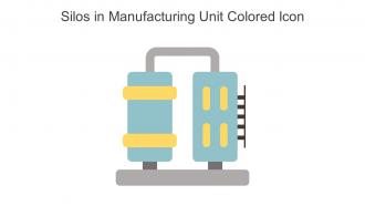 Silos In Manufacturing Unit Colored Icon In Powerpoint Pptx Png And Editable Eps Format