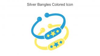 Silver Bangles Colored Icon In Powerpoint Pptx Png And Editable Eps Format