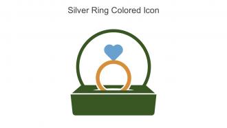 Silver Ring Colored Icon In Powerpoint Pptx Png And Editable Eps Format