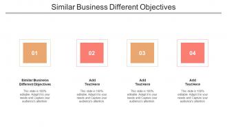 Similar Business Different Objectives In Powerpoint And Google Slides Cpb