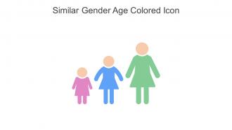 Similar Gender Age Colored Icon In Powerpoint Pptx Png And Editable Eps Format