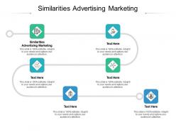 Similarities advertising marketing ppt powerpoint presentation inspiration files cpb
