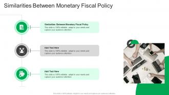 Similarities Between Monetary Fiscal Policy In Powerpoint And Google Slides Cpb