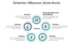 Similarities differences stocks bonds ppt powerpoint presentation file design templates cpb