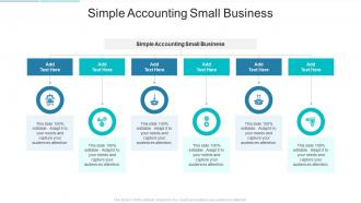 Simple Accounting Small Business In Powerpoint And Google Slides Cpb