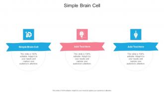Simple Brain Cell In Powerpoint And Google Slides Cpb