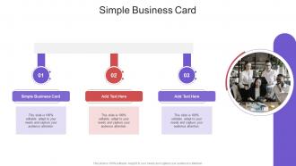 Simple Business Card In Powerpoint And Google Slides Cpb