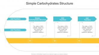 Simple Carbohydrates Structure In Powerpoint And Google Slides Cpb