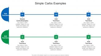 Simple Carbs Examples In Powerpoint And Google Slides Cpb