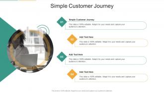Simple Customer Journey In Powerpoint And Google Slides Cpb