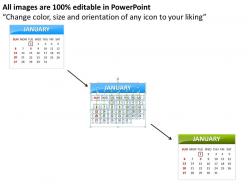 Simple elegant complete 2013 calender template and powerpoint slide for planning