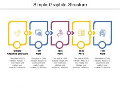 Simple graphite structure ppt powerpoint presentation styles example introduction cpb