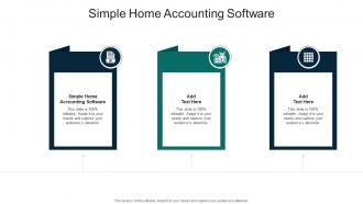 Simple Home Accounting Software In Powerpoint And Google Slides Cpb