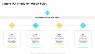Simple Ira Employer Match Rules In Powerpoint And Google Slides Cpb