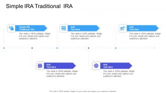 Simple IRA Traditional IRA In Powerpoint And Google Slides Cpb